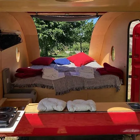 Hotel Cabrio-Wohnwagen à Brandenburg  Extérieur photo